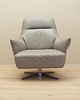 fotele Fotel obrotowy skórzany, włoski design, lata 90, produkcja: Natuzzi