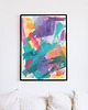plakaty Plakat - Abstract brush 1