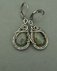 kolczyki wire wrapping Kolczyki labradoryt wire wrapping