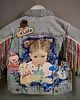 kurtki i płaszcze dla dziewczynki Kurtka jeansowa personalizowana Dzień Dziecka custom