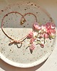 chokery Choker z perłą kokardka