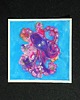 obrazy Ośmiorniczka obraz pastela olejna 15x15 cm