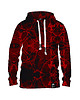 bluzy męskie Męska Bluza z kapturem Marble Dark Red