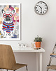 obrazy i plakaty do pokoju dziecięcego OBRAZ NA PŁÓTNIE -  50x70cm KAZIU