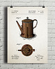 plakaty Plakat Dzbanek do kawy - patent