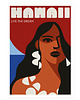 plakaty Plakat, Hawaii, Hawaje, dziewczyna, kobieta