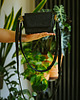 saszetka nerka Nerka Crossbody Czarna skóra Nashe