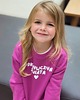 bluzy dla dziewczynki Bluza dziecięca ODKRYWCZYNI ŚWIATA - magenta