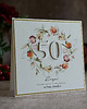 kartki scrapbooking Personalizowana kartka na 50. urodziny / Jubileuszowa, BH 65