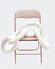 poduszki supły Poduszka Łańcuch, Chain Pillow Biała