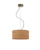 lampy wiszące Drewniana lampa wisząca do salonu HAJFA ECO fi - 30 cm