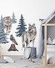 naklejki ścienne do pokoju dziecka Naklejki KRASOVY WOLF