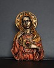 figurki i rzeźby Rzeźba Matki Boskiej czerwona wys. 15,6 cm