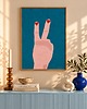 plakaty Peace & Love - Plakat Fine Art