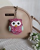 breloki Brelok sowa, Brelok do kluczy, Sówka brelok na prezent
