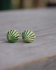 kolczyki ceramiczne Ceramiczne kolczyki muszelki