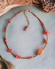 chokery Naszyjnik ORANGE : choker : summer collection : POMARAŃCZOWY NASZYJNIK