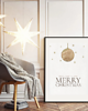 plakaty PLAKAT zimowy Plakat świąteczny Merry Christmas