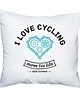 poduszki z napisami Poduszka.  I love cycling