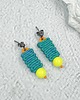 kolczyki soutache Morska bryza
