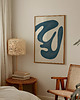 plakaty Plakat Blue abstract no.1
