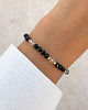 bransoletki z kamieni naturalnych Talizman - czarny turmalin, kryształ górski, hematyt