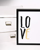 grafiki i ilustracje LOVE Gold Editon // Grafika // 30x40cm