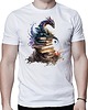 t-shirty męskie Koszulka smok książki fantasy