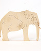 puzzle dla dzieci Słoń afrykański / African elephant