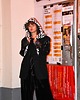 spodnie materiałowe damskie Spodnie Black Velvet