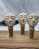 butelki wielorazowe Ceramiczny korek do wina Twarz handmade