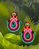 kolczyki soutache Kolczyki sutasz BOHEMIE