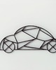 Ozdoby na ścianę Volkswagen Beetle- samochód - auto -3d -geometryczna dekoracja na ścianę