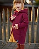 bluzy dla dziewczynki Płaszczobluza KIDS Burgund