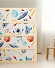 naklejki ścienne do pokoju dziecka Naklejki na łóżko Ikea Kura kosmos