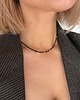 chokery Naszyjnik Choker z czarnym turmalinem