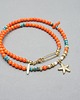 chokery Sea collection - Koral orange /choker/ 28.05.25