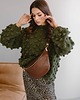 saszetka nerka BEANIE BAG MAXI - skórzana nerka - brąz orzechowy