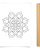 plakaty Plakat do Kolorowania Mandala Kwiatowa 50x70cm