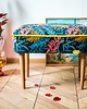 pufy do siedzenia Puf podnóżek pufa tapicerowana boho