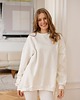 bluza bez kaptura damska Bluza Biggie Biała