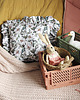 poduszki do pokoju dziecka Poduszka ozdobna w kwiaty falbany Boho vintage