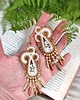 kolczyki soutache Kolczyki sutasz Magnet