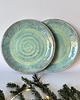 patery i talerze Talerzyki ceramiczne "Pistacja"
