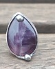 pierścionki - różne Ametyst - pierścionek regulowany