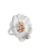 pierścionki srebrne Super Flower Ring