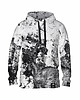 bluzy męskie Męska Bluza z kapturem DR.CROW Marble Grey