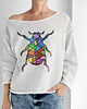 bluza bez kaptura damska Żuk Szara bluza cięta Bez ściągaczy