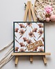 kartki scrapbooking Kartka handmade Sto lat Kwiatki Zielona