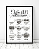 plakaty Plakat Coffee MENU